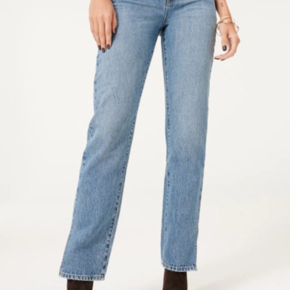 Good American - Good Boy straight leg jeans